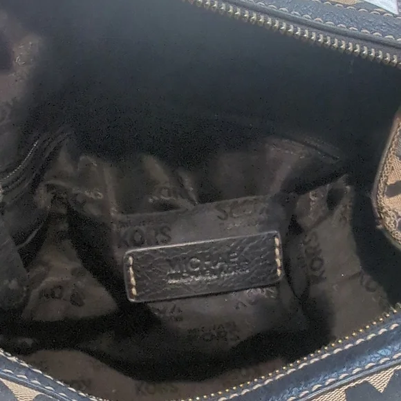 Michael Kors Dark Brown And TanSatchel - Picture 3 of 5